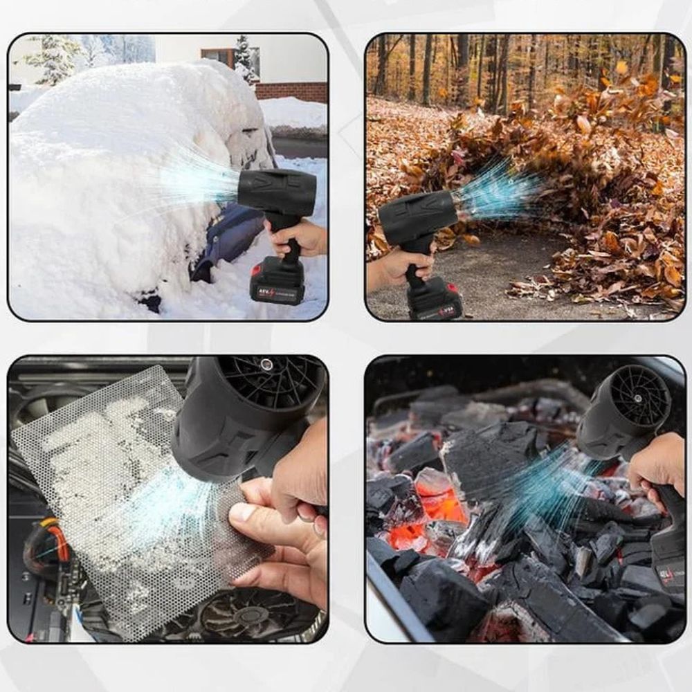 🌪️ Souffleur Électrique Sans Fil ST-8115 – 350W, Batterie Lithium Hte Performance