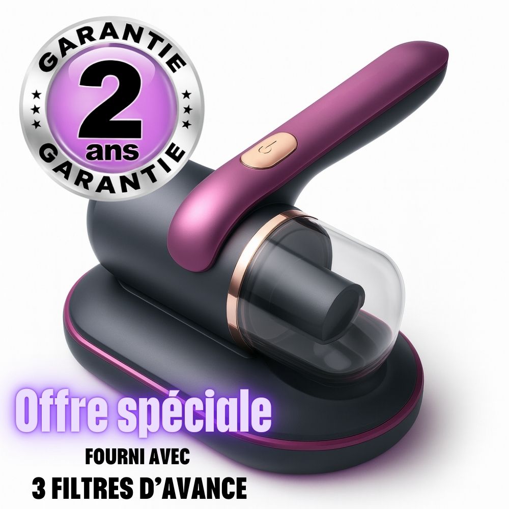 Aspirateur anti-acariens sans fil Vacuum Cadillac™  / 3 filtres fournis